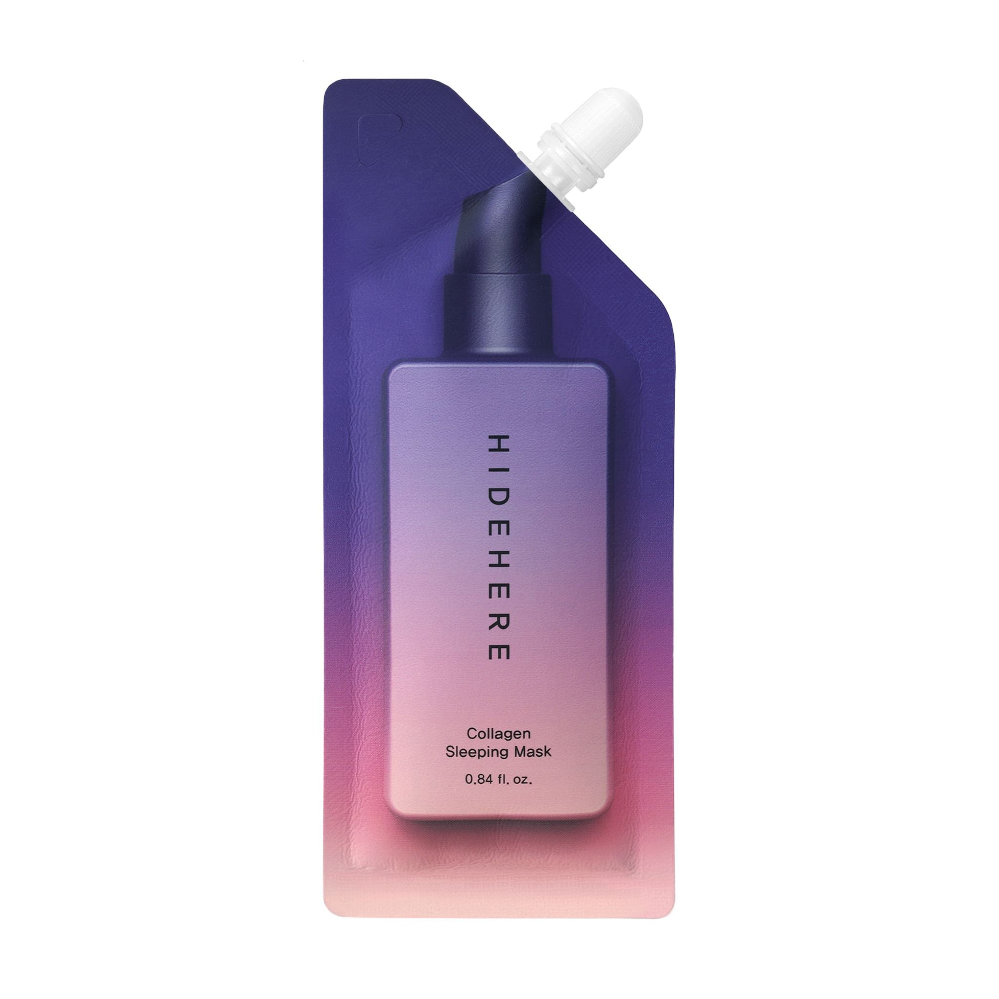 Нічна крем-маска для обличчя HIDEHERE Collagen Sleeping Mask з колагеном, 25 мл